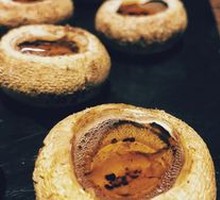 Roasted Button Mushrooms