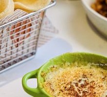 Cheese Baked Curry Mashed Potatoes