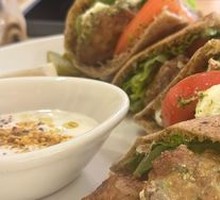 Pistachio Meatball Pita