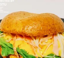 Egg and Crab Meat Bao