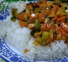 Kung Pao Chicken Rice Bowl