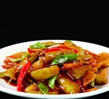 Three Fresh Vegetables Rice Bowl