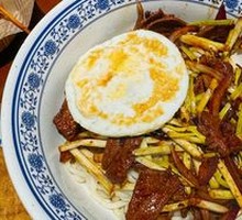 Stir-Fried Pork Liver Noodles