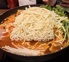 Cheese Waterfall Army Hot Pot