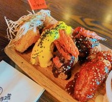 Half Rice Five-Flavor Platter