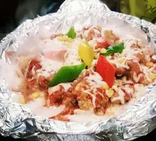 Fried Chicken Cheese Hot Pot