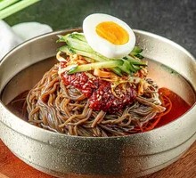 Korean Cold Noodles with Bold Flavor