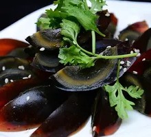 Ginger-Seasoned Century Egg Salad