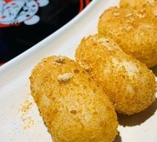 Bean Powder Burst Glutinous Rice Cake