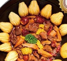 Signature Beef Tendon and Brain Dish