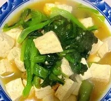 Pork Belly Stewed with Bok Choy and Tofu