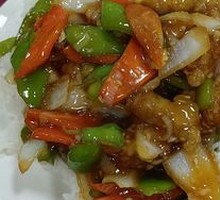 Sautéed Pork with Rice