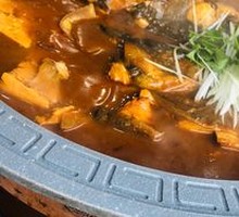 Fish Head with Flatbread