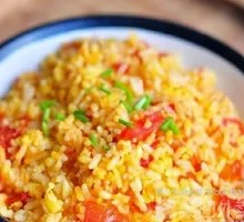 Tomato and Egg Fried Rice
