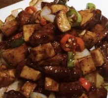 Black Pepper Beef Cubes