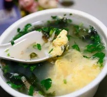 Seaweed and Egg Soup