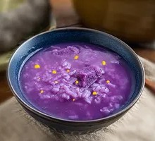 Purple Sweet Potato Porridge