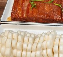 Fried Rice Steamed Pork