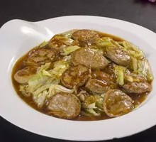 Braised Fish Balls with Agar-Agar