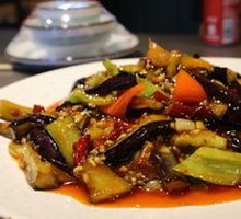 Fish-Flavored Eggplant Strips