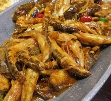 Spicy Stir-Fried Mixed Fish