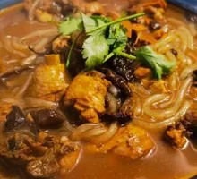 Chicken Stewed with Mushrooms