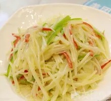 Spicy Pepper and Potato Shreds