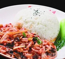 Fish-Flavored Shredded Pork Rice Bowl