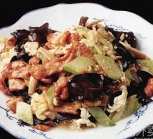 Wood Ear Mushroom with Pork