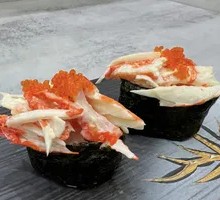 Crab Stick Sushi Boat