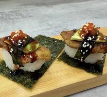 Foie Gras Avocado Sushi