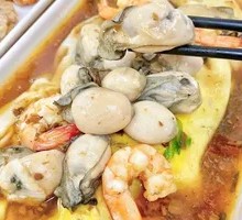 Luxury Seafood Rice Noodle Roll