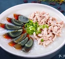Century Egg and Pork Porridge
