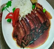 Preserved Vegetable Braised Pork Rice Bowl