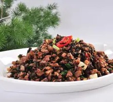 Minced Pork with Grandma's Pickled Vegetable Rice
