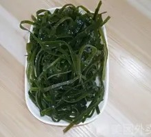 Cold-mixed kelp strands