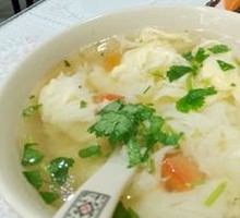 Purple Seaweed Egg Soup