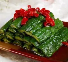 Sour Spicy Cucumber Strips