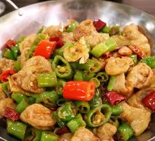 Spicy Pork Intestines Stir-fry