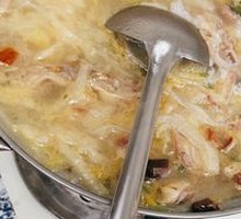 Pickled Cabbage and Pig Intestine Hot Pot