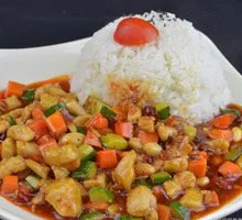 Kung Pao Chicken Rice Bowl