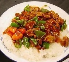 Beef and Potato Rice Bowl