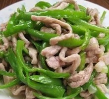 Green Pepper Shredded Pork