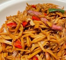 Crispy Bamboo Shoots in Spicy Sauce