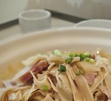 Chicken Broth Paper-thin Bamboo Shoots