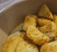 Crispy Potato in Roadside Style