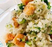 Wisdom Green Salmon Risotto