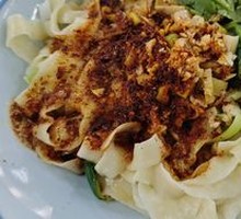 Meat Soy Sauce Drizzle Noodles