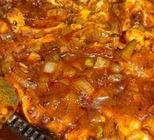 Stone Plate Tofu and Egg Combo