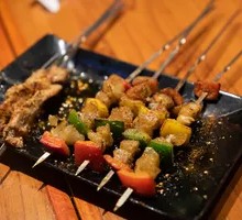 Spicy Pepper Beef Skewers